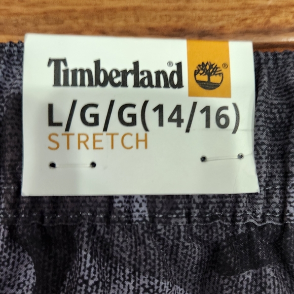🆕️ Timberland Stretch Swim Trunks Camo/Castletock - Picture 6 of 8